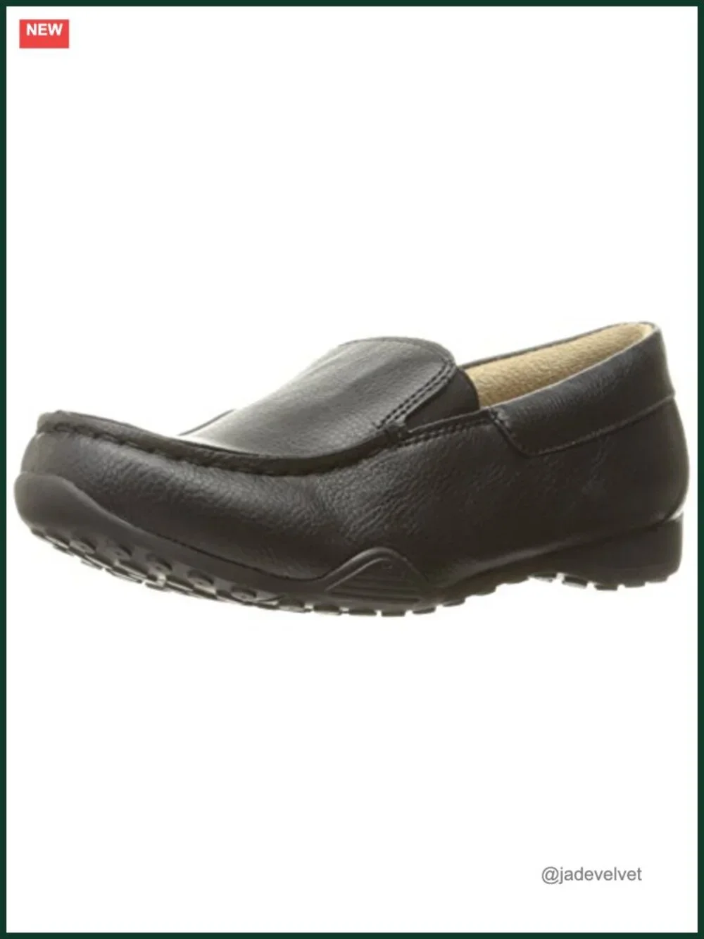 Boys Slip On Loafer Shoes Faux Suede Cushioned